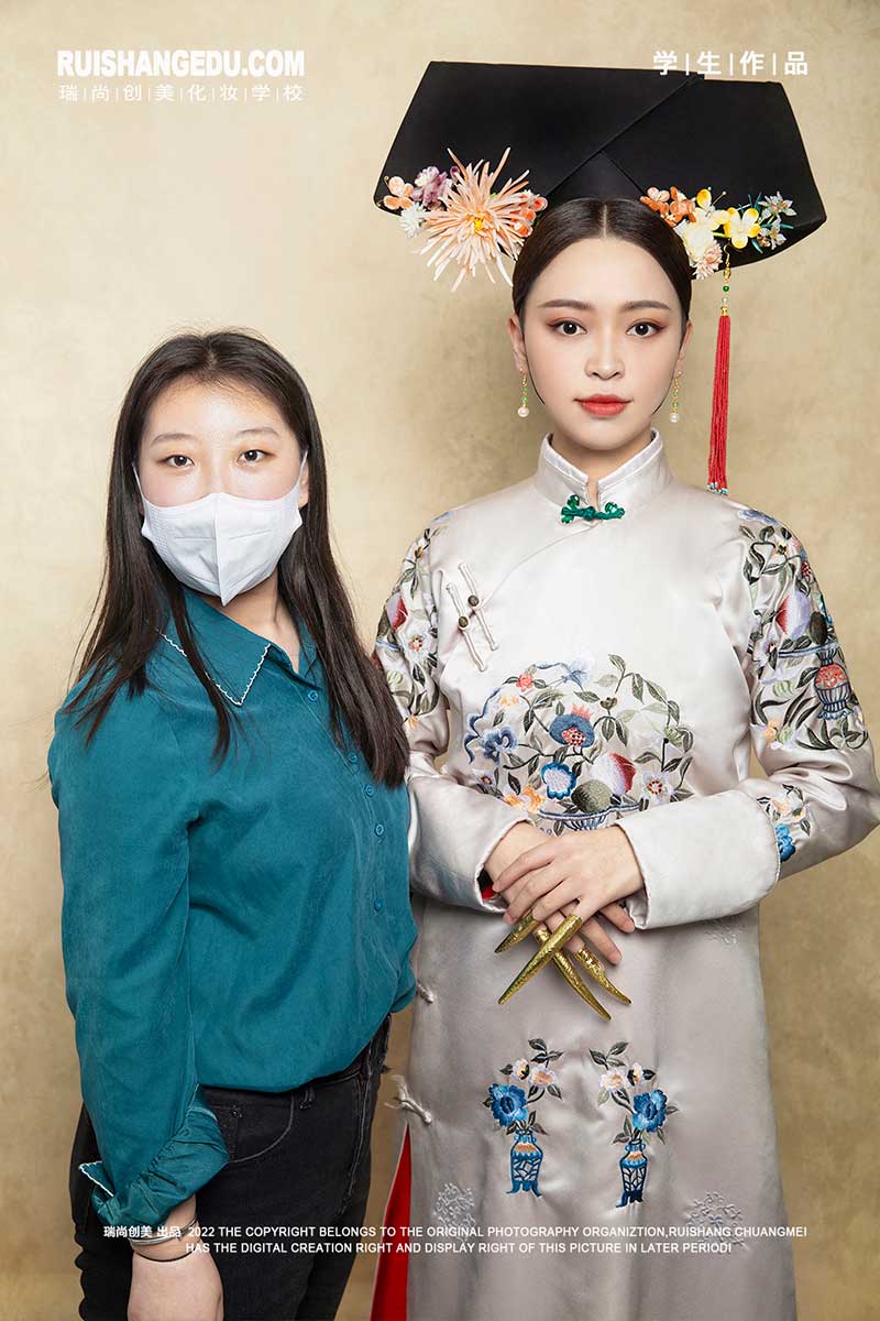 瑞尚創(chuàng)美化妝學(xué)校 影視班學(xué)員作品