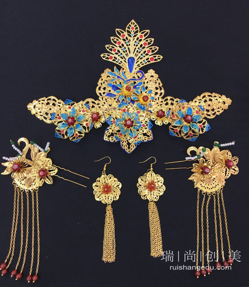 影視化妝師必備技能，古代飾品發(fā)展史