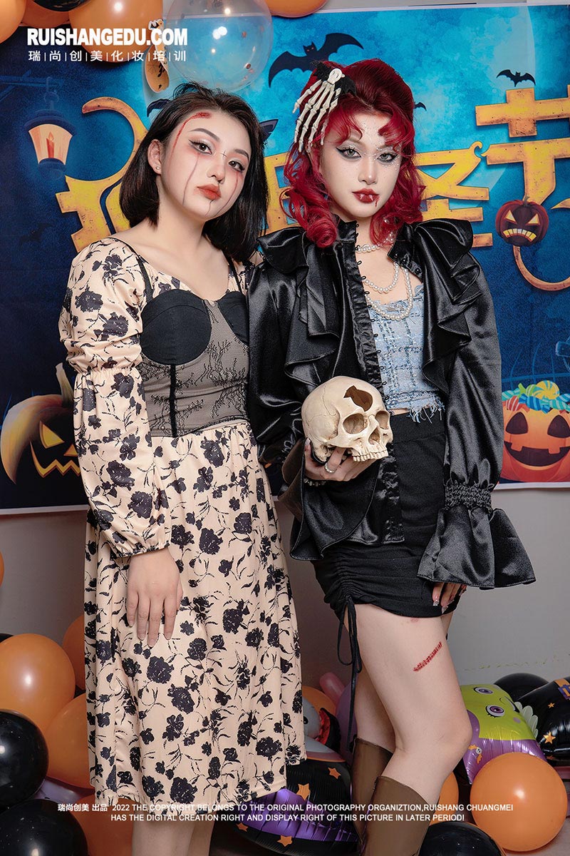 瑞尚創(chuàng)美化妝培訓(xùn) ｜ 萬(wàn)圣節(jié)妝扮圖鑒已送達(dá)，你心儀哪款？