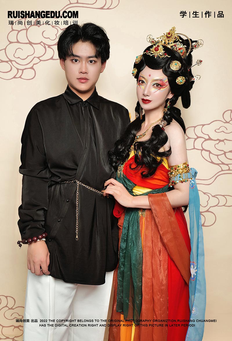 瑞尚創(chuàng)美化妝培訓(xùn) 影視班11月學(xué)員作品