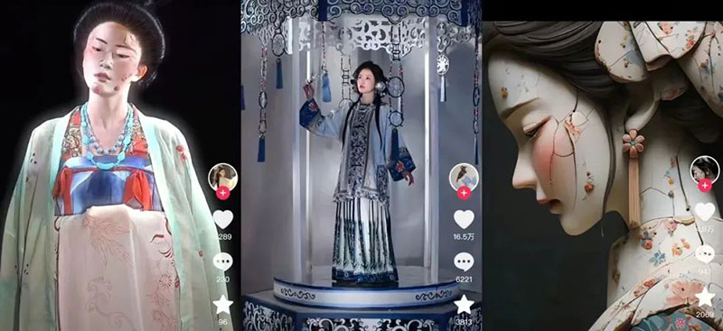 破3.5億播放的《逃出大英博物館》帶火了一波文物擬人妝，化妝師紛紛為文物“發(fā)聲”