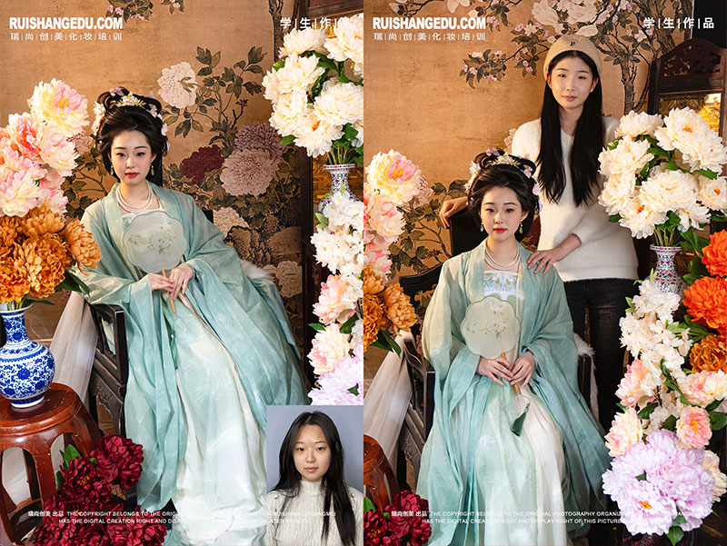 瑞尚創(chuàng)美 · 影視班「唐·宋·明」妝容造型作品展，領(lǐng)略跨越千年的漢服之美