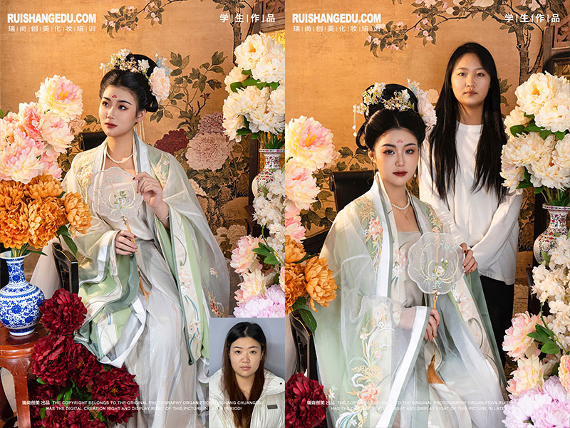 瑞尚創(chuàng)美 · 影視班「唐·宋·明」妝容造型作品展，領(lǐng)略跨越千年的漢服之美