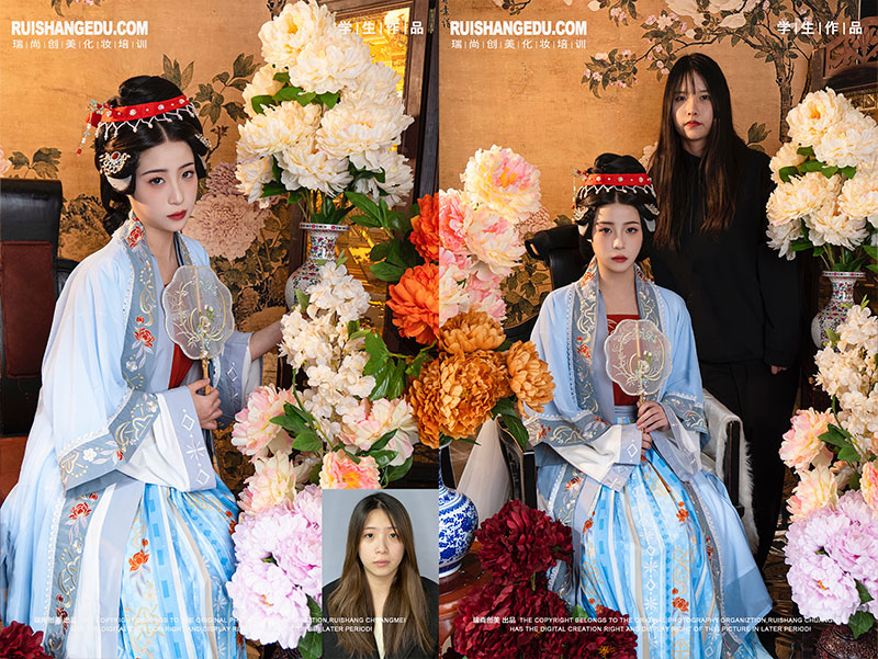 瑞尚創(chuàng)美 · 影視班「唐·宋·明」妝容造型作品展，領(lǐng)略跨越千年的漢服之美