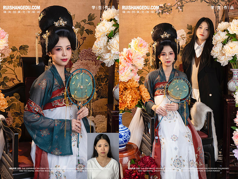 瑞尚創(chuàng)美 · 影視班「唐·宋·明」妝容造型作品展，領(lǐng)略跨越千年的漢服之美