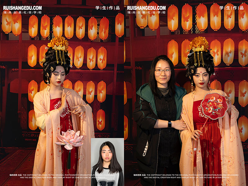 瑞尚創(chuàng)美 · 古風梳妝班「唐」妝容造型作品展