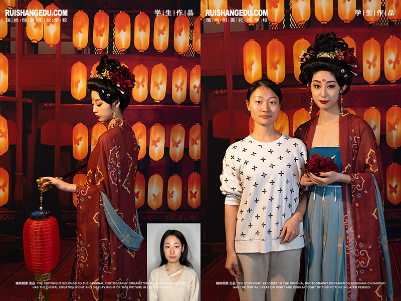 瑞尚創(chuàng)美 · 古風梳妝班「唐」妝容造型作品展