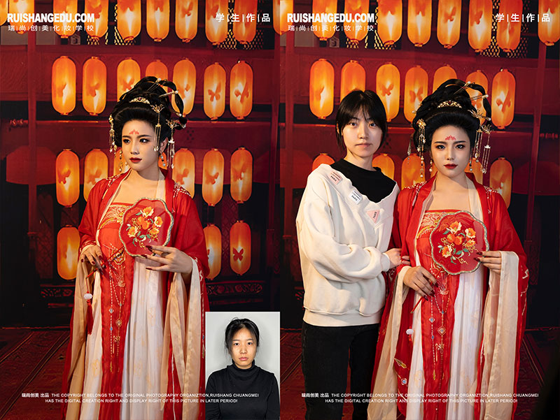 瑞尚創(chuàng)美 · 古風梳妝班「唐」妝容造型作品展