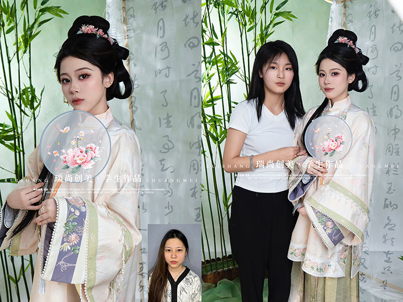 瑞尚創(chuàng)美 · 影視班妝容造型作品展，你最pick哪個(gè)？
