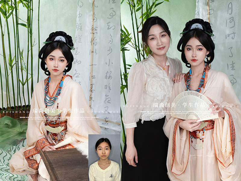 瑞尚創(chuàng)美 · 影視班妝容造型作品展，你最pick哪個(gè)？