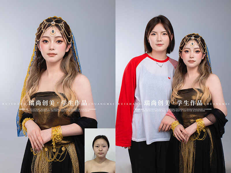 瑞尚創(chuàng)美 · 影樓班「異域風情&民族簪花」化妝造型作品展