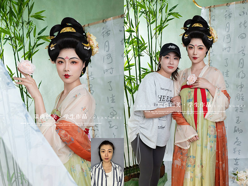 瑞尚創(chuàng)美 · 影視班妝容造型作品展，你最pick哪個(gè)？