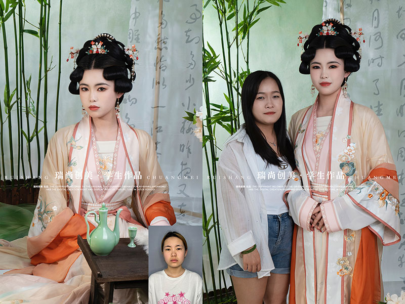 瑞尚創(chuàng)美 · 影視班妝容造型作品展，你最pick哪個(gè)？