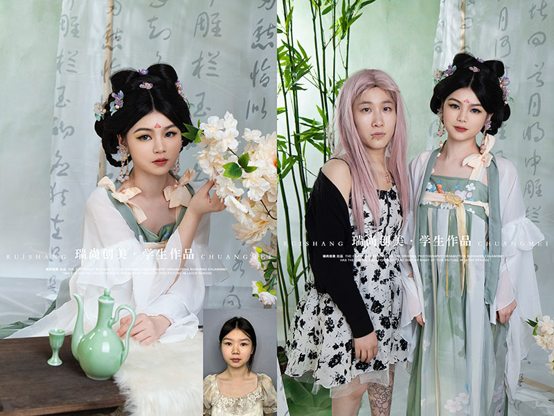 瑞尚創(chuàng)美 · 影視班妝容造型作品展，你最pick哪個(gè)？