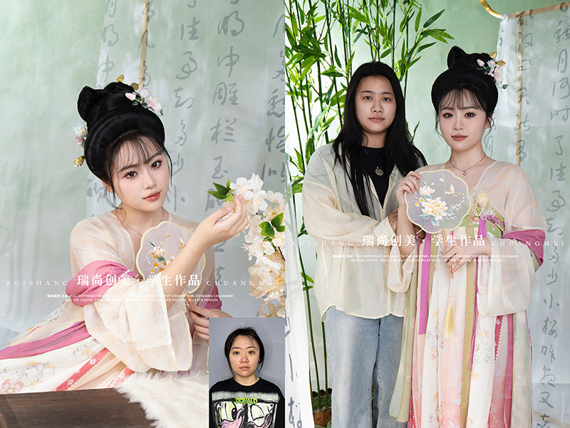 瑞尚創(chuàng)美 · 影視班妝容造型作品展，你最pick哪個(gè)？