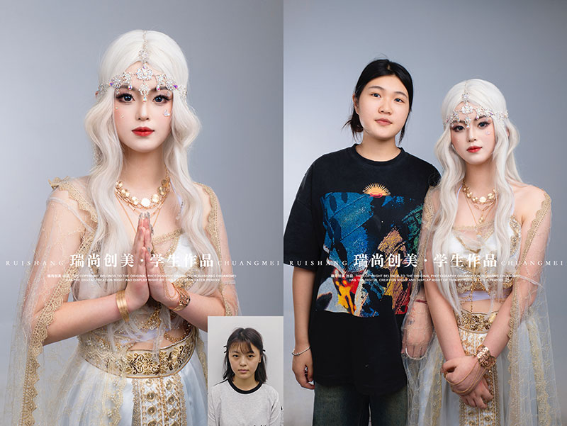 瑞尚創(chuàng)美 · 影樓班「異域風情&民族簪花」化妝造型作品展