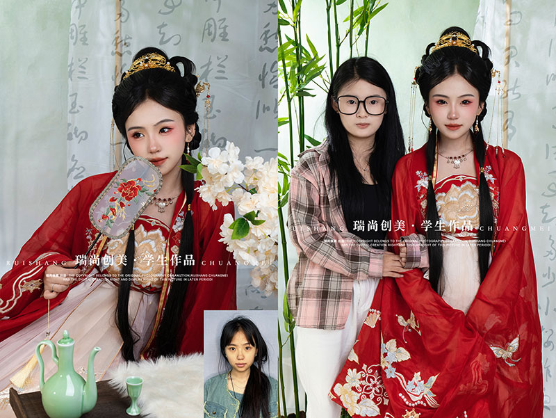 瑞尚創(chuàng)美 · 影視班妝容造型作品展，你最pick哪個(gè)？