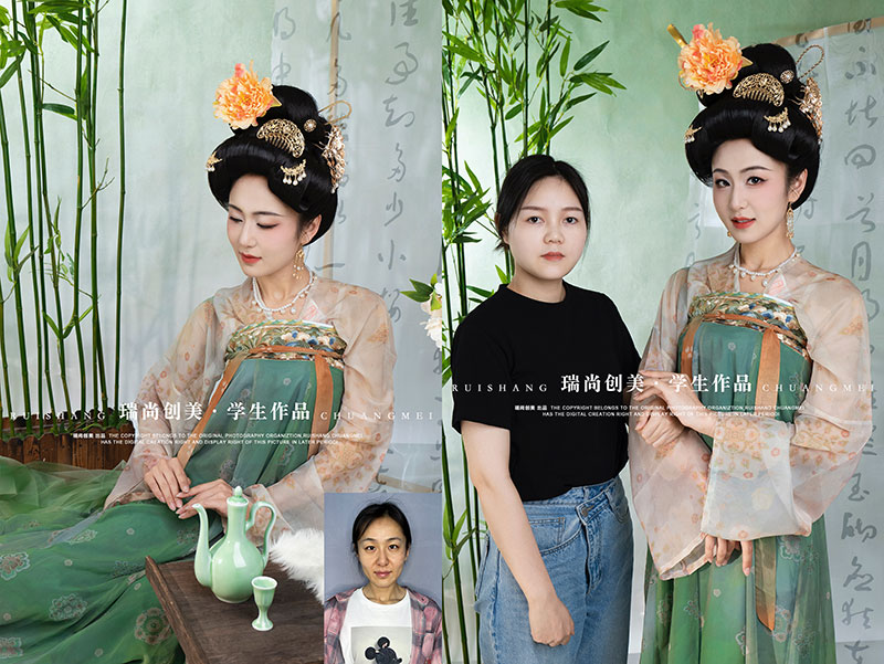 瑞尚創(chuàng)美 · 影視班妝容造型作品展，你最pick哪個(gè)？