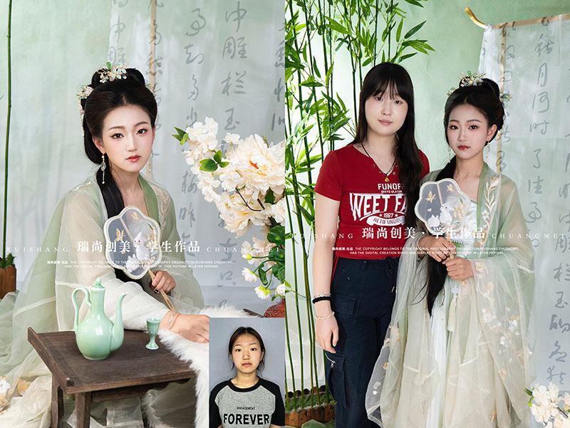 瑞尚創(chuàng)美 · 影視班妝容造型作品展，你最pick哪個(gè)？