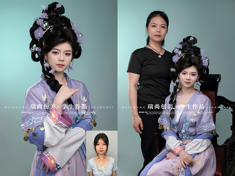 瑞尚創(chuàng)美 · 古風梳妝班妝容造型作品展(三)