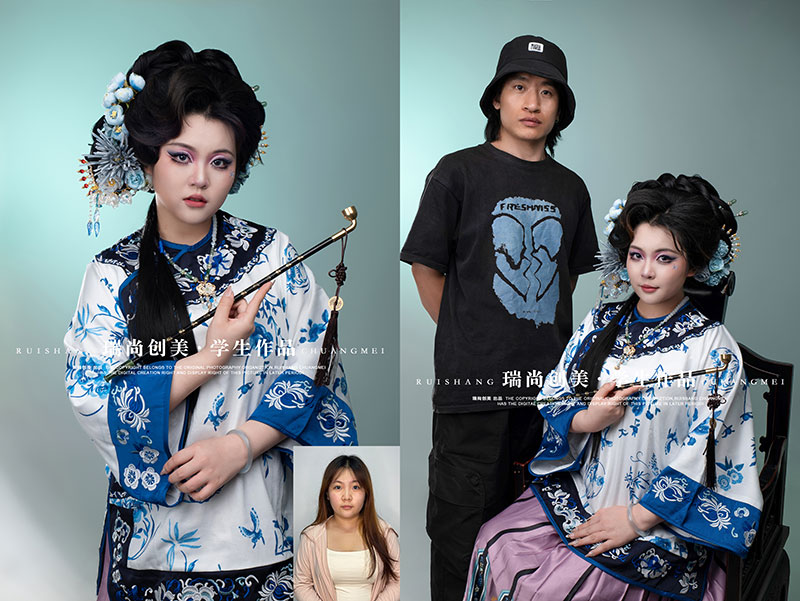 瑞尚創(chuàng)美 · 古風梳妝班妝容造型作品展(三)