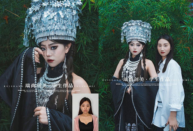 瑞尚創(chuàng)美 · 時尚班「民族風(fēng)」作品展