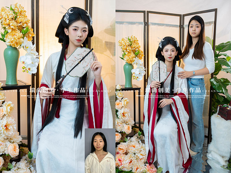 瑞尚創(chuàng)美 · 影視班「屏韻風(fēng)華」妝造作品展(一)