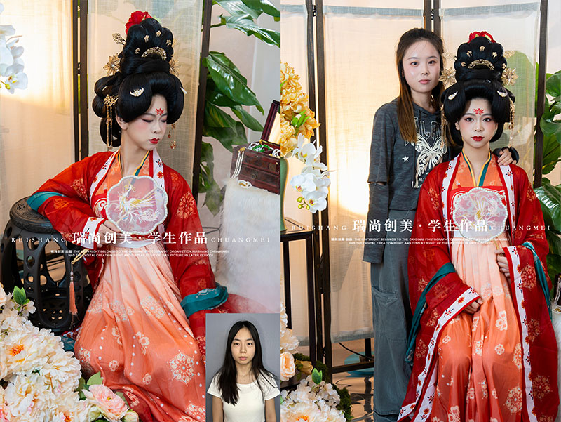 瑞尚創(chuàng)美 · 影視班「屏韻風(fēng)華」妝造作品展(一)