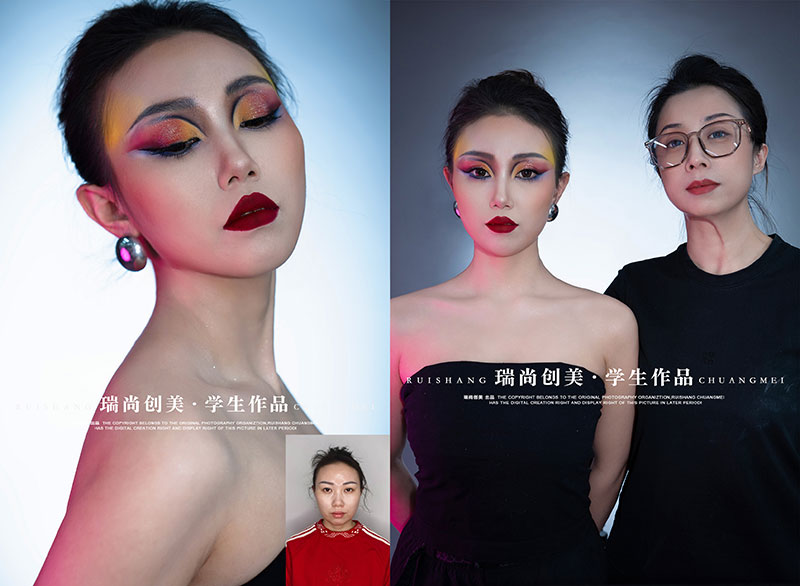 瑞尚創(chuàng)美 · 彩妝造型大師班「極幻色彩」妝容造型作品展(二)
