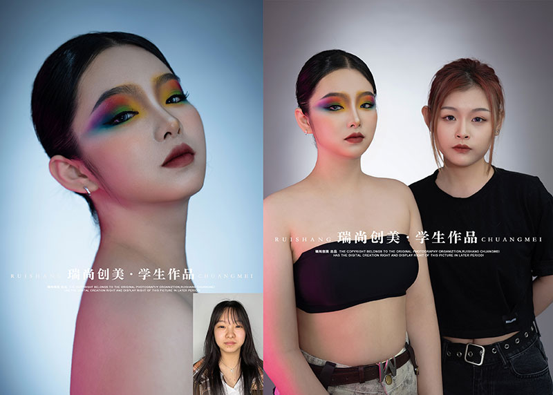 瑞尚創(chuàng)美 · 彩妝造型大師班「極幻色彩」妝容造型作品展(二)