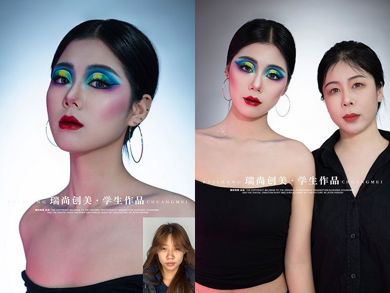 瑞尚創(chuàng)美 · 彩妝造型大師班「極幻色彩」妝容造型作品展(二)