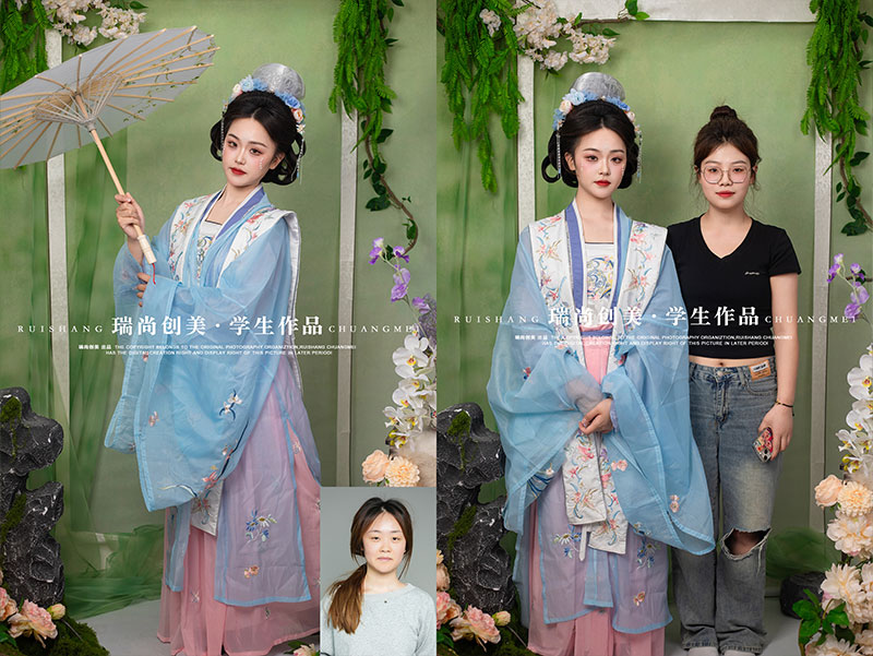 瑞尚創(chuàng)美 · 影視班「春日漢韻」妝造作品展(二)
