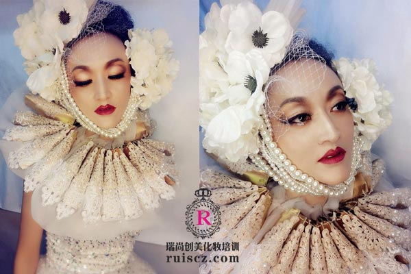 瑞尚創(chuàng)美 | 歐式宮廷妝容，奢華女王范兒！