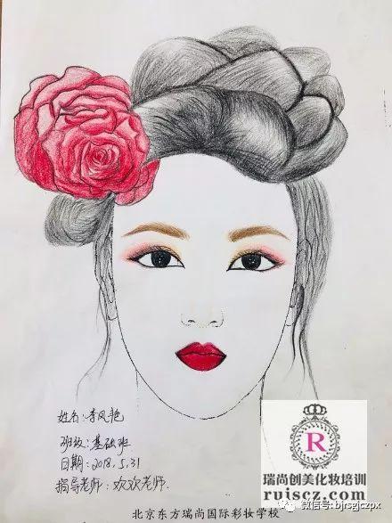 瑞尚創(chuàng)美:學(xué)員5月份月考作品欣賞