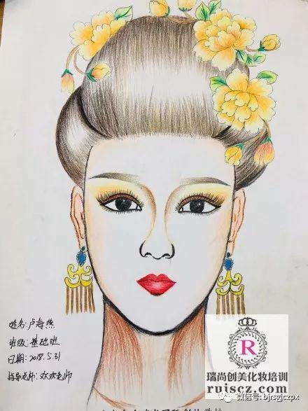 瑞尚創(chuàng)美:學(xué)員5月份月考作品欣賞
