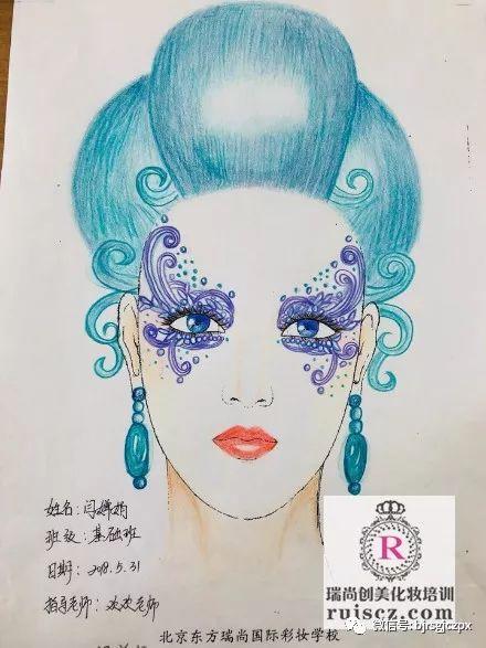 瑞尚創(chuàng)美:學(xué)員5月份月考作品欣賞
