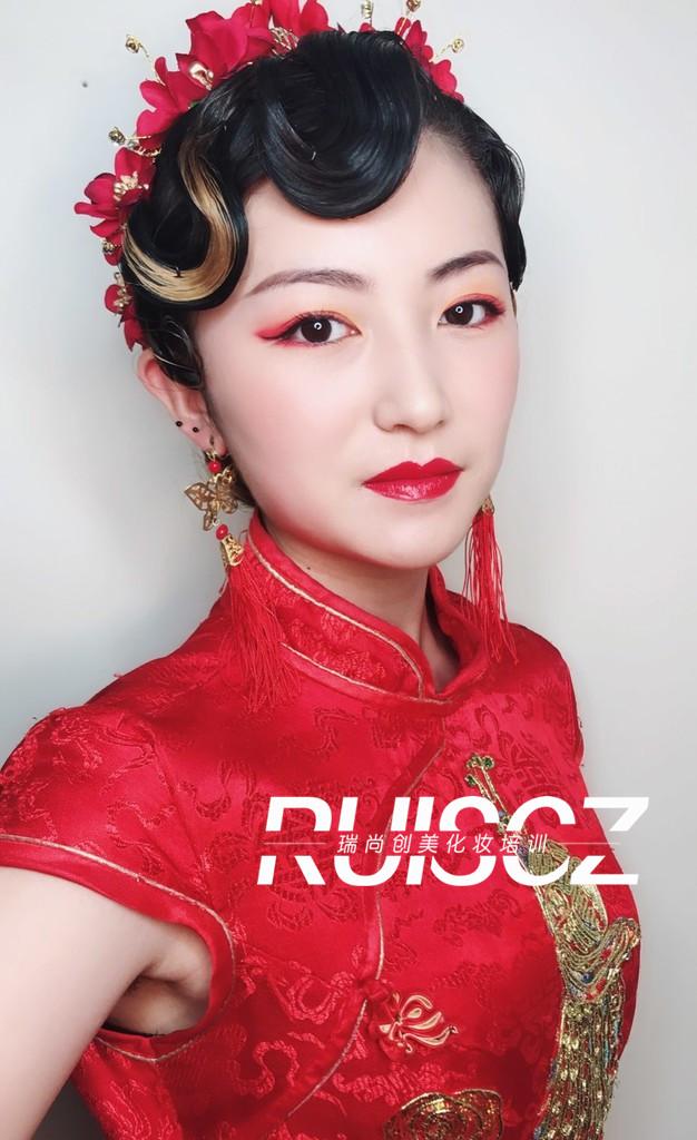 復(fù)古旗袍妝玩轉(zhuǎn)中國(guó)風(fēng)，教程來(lái)了！