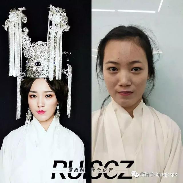 古裝劇里精致的服道化，化妝師絕對是很重要的一環(huán)！