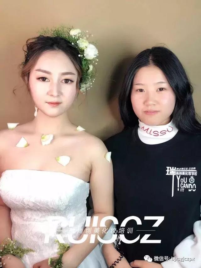 學員月考作品欣賞:不同風格的新娘造型